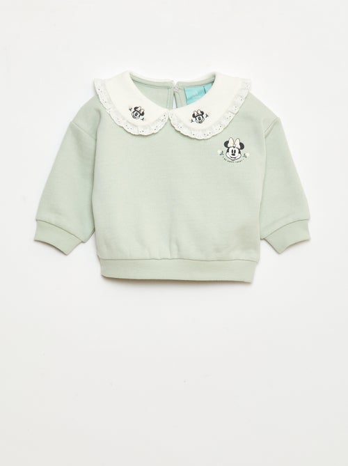 Conjunto de jogging sweatshirt + calças + babete 'Disney' 'Minnie' - 3 peças - Kiabi