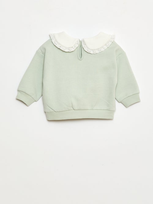 Conjunto de jogging sweatshirt + calças + babete 'Disney' 'Minnie' - 3 peças - Kiabi