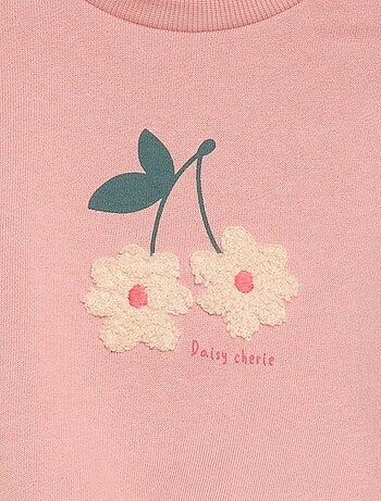 Conjunto de jogging sweatshirt com folho + calças - 2 peças