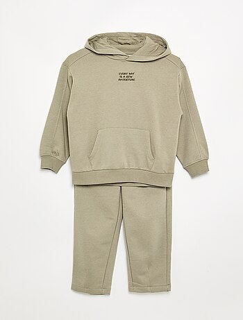 Conjunto de jogging sweatshirt + t-shirt - 2 peças