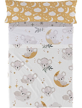 Conjunto de lençóis 2 peças Baby koala "Happyfriday