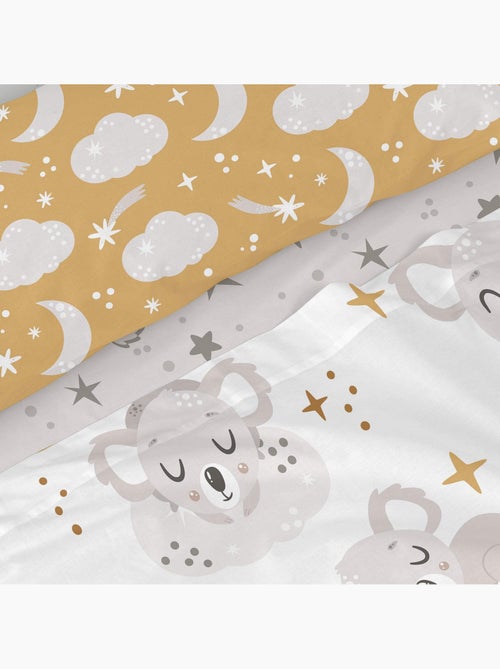 Conjunto de lençóis 2 peças Baby koala "Happyfriday" - Kiabi Conjunto de lençóis 2 peças Baby koala "Happyfriday" - Kiabi