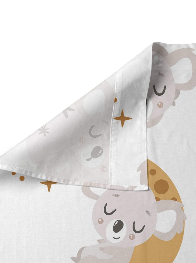 Conjunto de lençóis 2 peças Baby koala "Happyfriday" Multicolorido - Kiabi