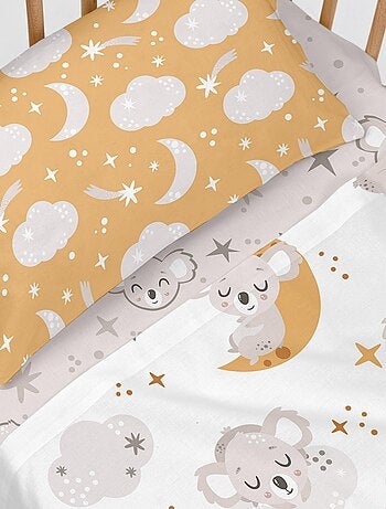 Conjunto de lençóis 2 peças Baby koala "Happyfriday