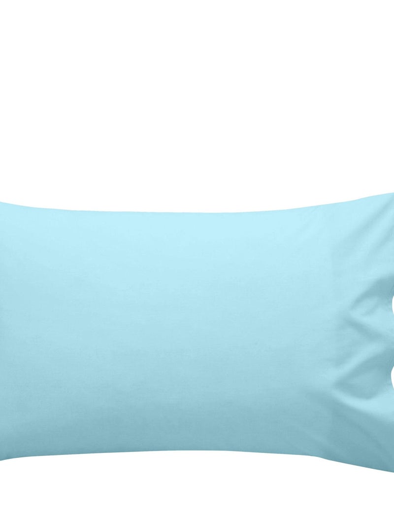Conjunto de lençóis 2 peças Basic "Happyfriday" Azul - Kiabi