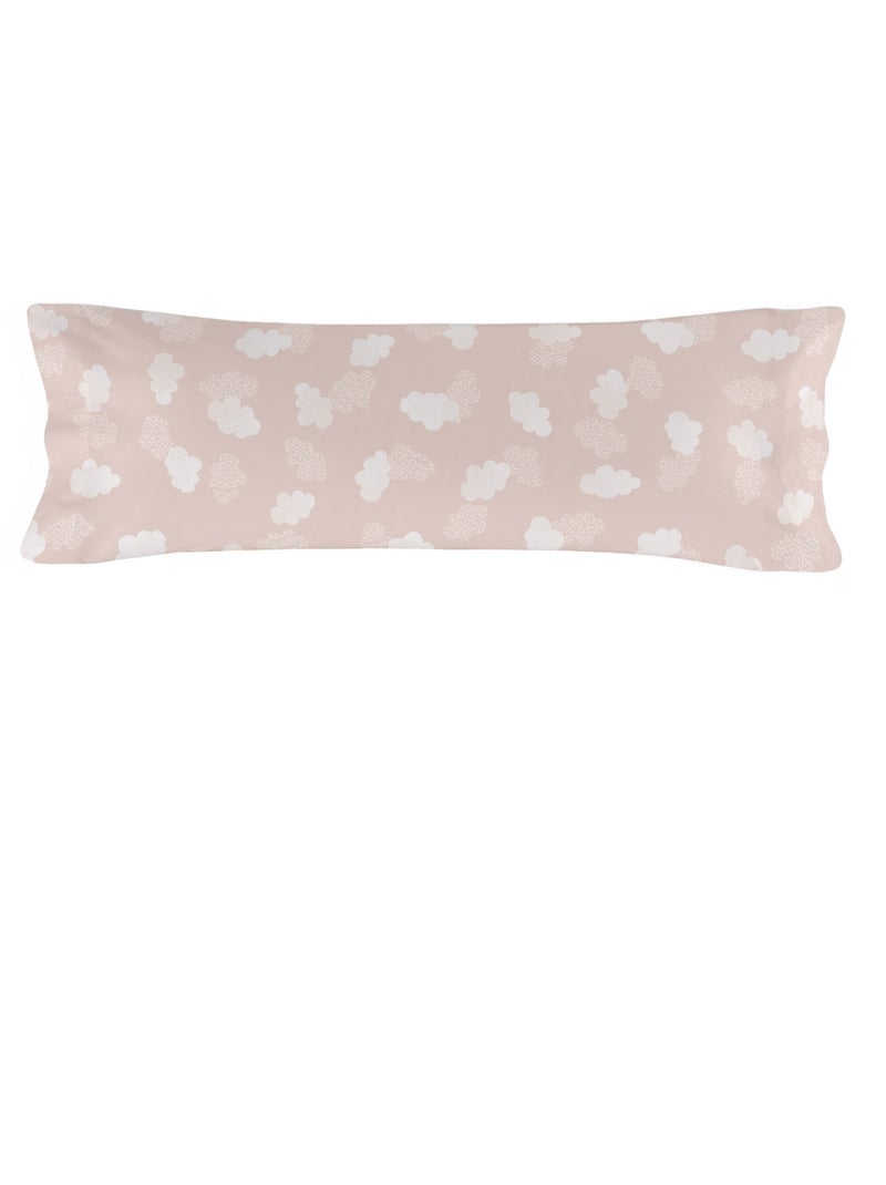 Conjunto de lençóis 2 peças Clouds "Happyfriday" Rosa - Kiabi
