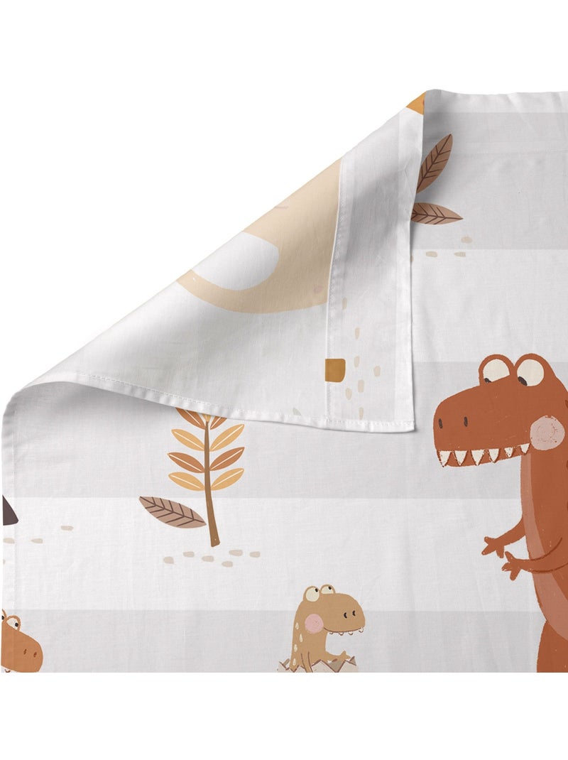 Conjunto de lençóis 2 peças Dino family "Happyfriday" Multicolorido - Kiabi