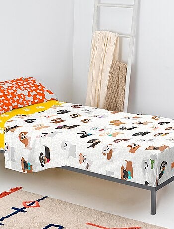 Conjunto de lençóis 2 peças Dogs "Happyfriday