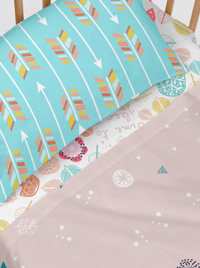 Conjunto de lençóis 2 peças Fantasy "Happyfriday" Multicolorido - Kiabi