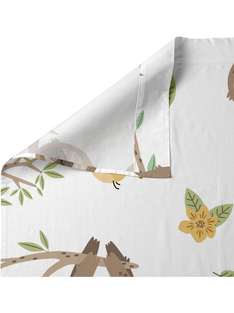 Conjunto de lençóis 2 peças Happy sloth "Happyfriday" Multicolorido - Kiabi