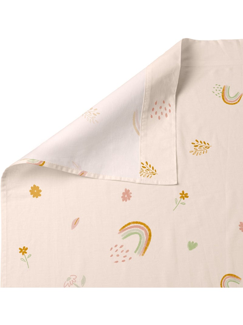 Conjunto de lençóis 2 peças Iris "Happyfriday" Multicolorido - Kiabi