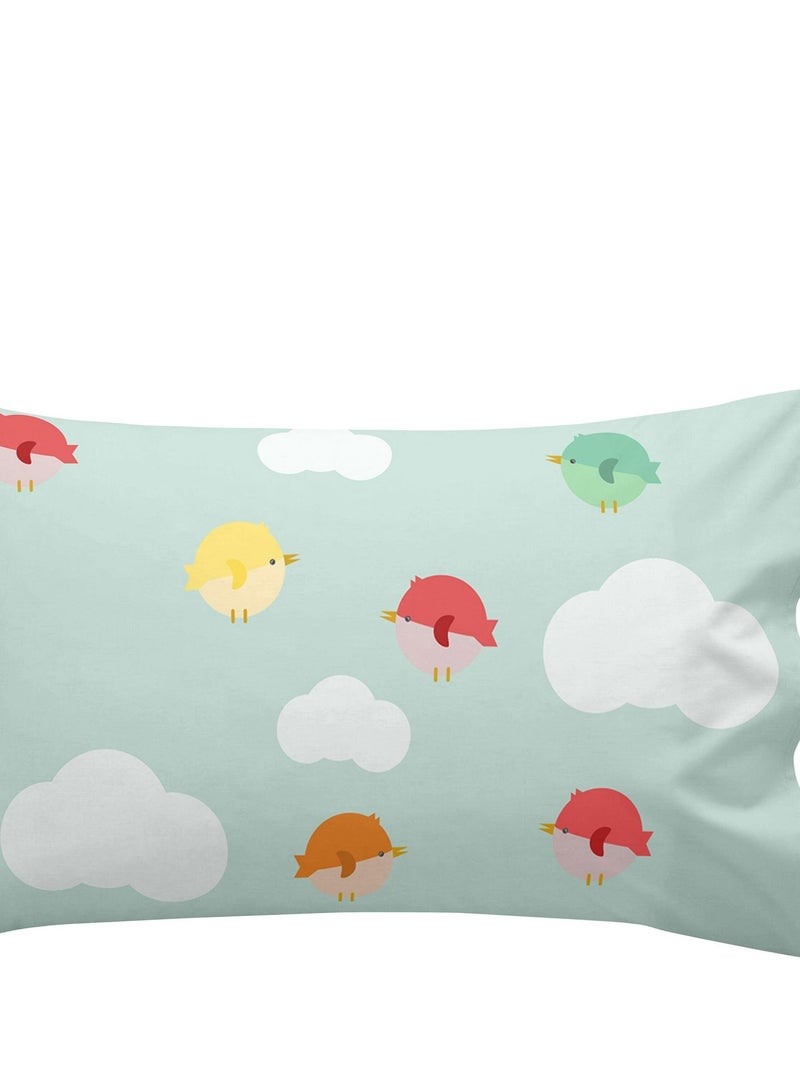 Conjunto de lençóis 2 peças Learning to fly "Happyfriday" Multicolorido - Kiabi