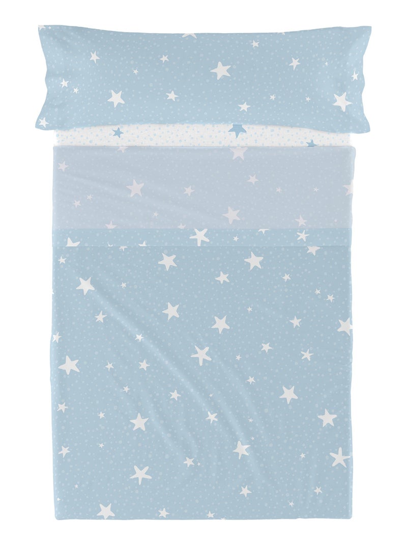 Conjunto de lençóis 2 peças Little star "Happyfriday" Azul - Kiabi