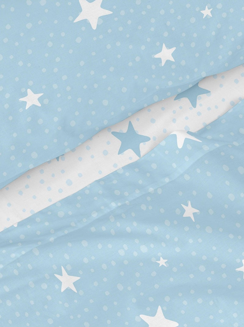 Conjunto de lençóis 2 peças Little star "Happyfriday" Azul - Kiabi