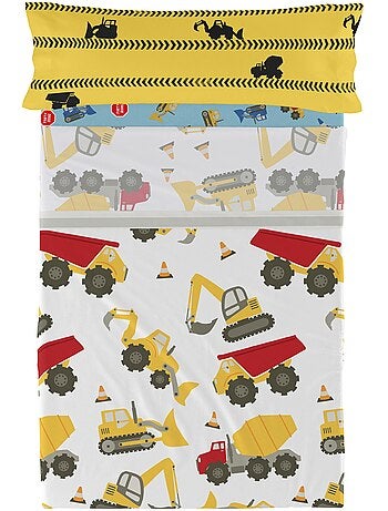 Conjunto de lençóis 2 peças Machinery "Happyfriday