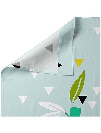 Conjunto de lençóis 2 peças Panda garden blue "Happyfriday