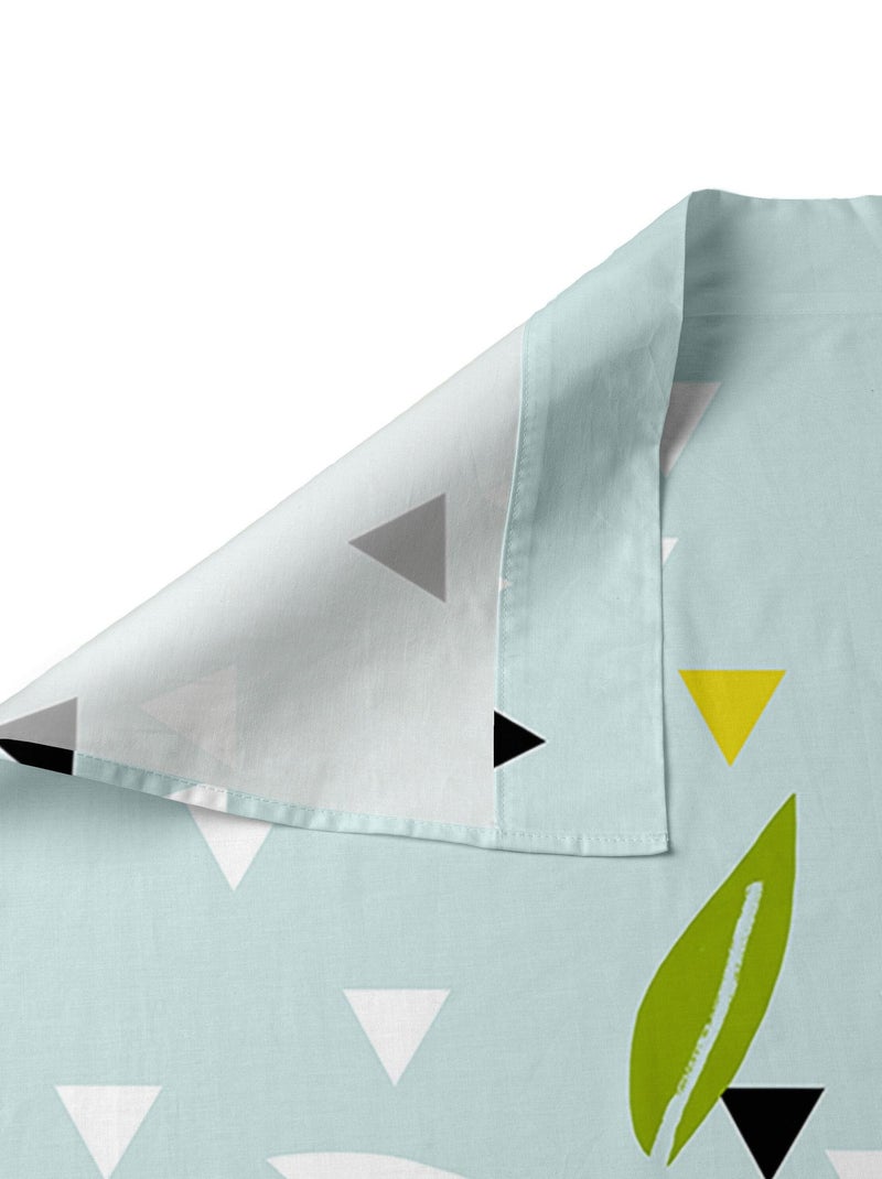 Conjunto de lençóis 2 peças Panda garden blue "Happyfriday" Azul - Kiabi