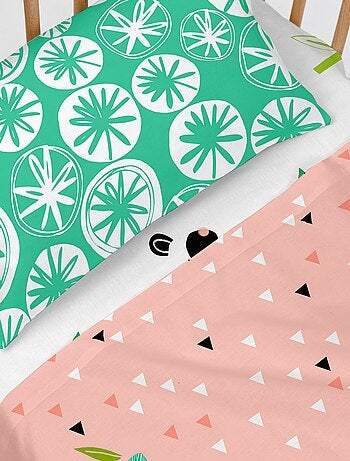 Conjunto de lençóis 2 peças Panda garden "Happyfriday