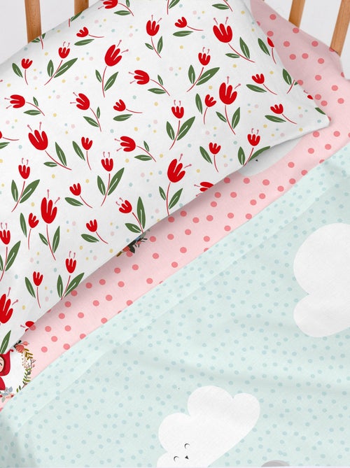 Conjunto de lençóis 2 peças Red riding hood "Happyfriday" - Kiabi Conjunto de lençóis 2 peças Red riding hood "Happyfriday" - Kiabi