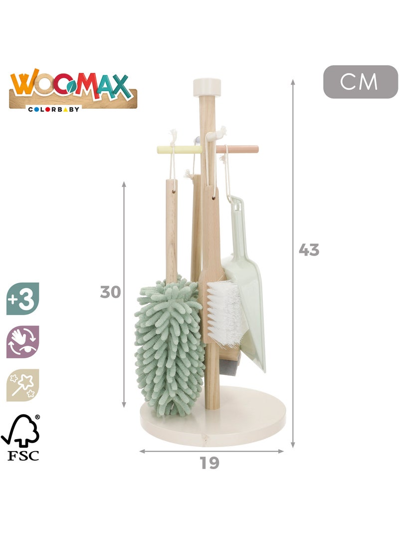 Conjunto de limpeza de madeira de 5 peças WOOMAX N/D - Kiabi