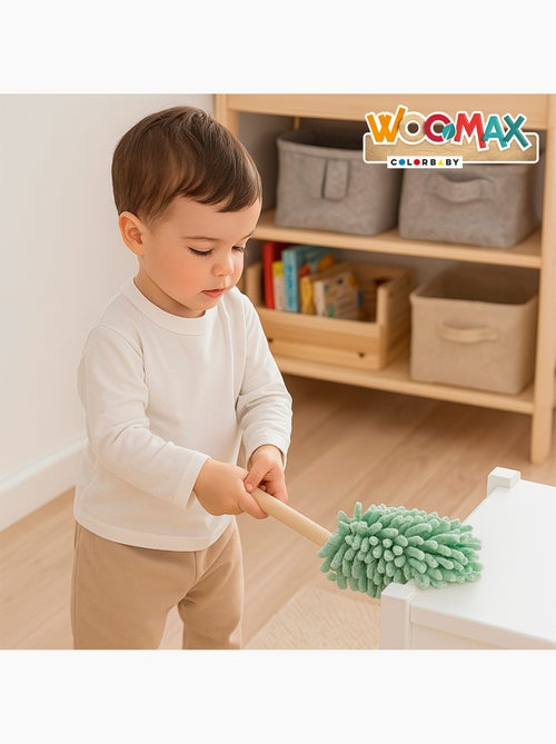 Conjunto de limpeza de madeira de 5 peças WOOMAX - Kiabi Conjunto de limpeza de madeira de 5 peças WOOMAX - Kiabi