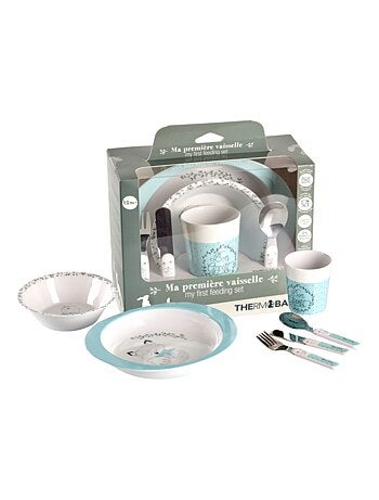 Conjunto de loiça bebé em melamina thermobaby a minha primeira loiça
