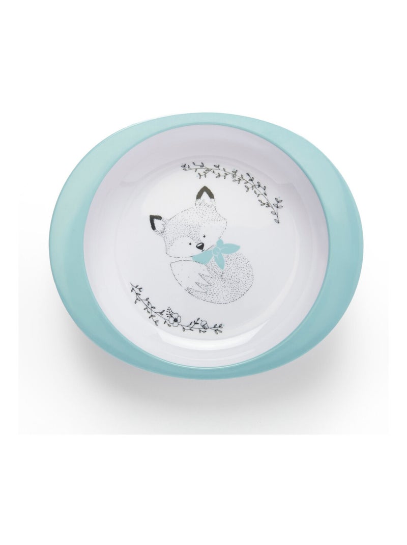 Conjunto de loiça bebé em melamina thermobaby a minha primeira loiça Branco Azul - Kiabi
