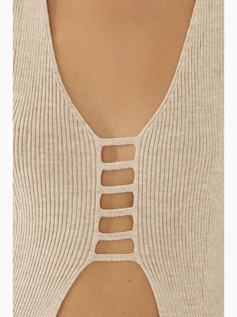 Conjunto de malha de duas peças hiccup Bege natural - Kiabi