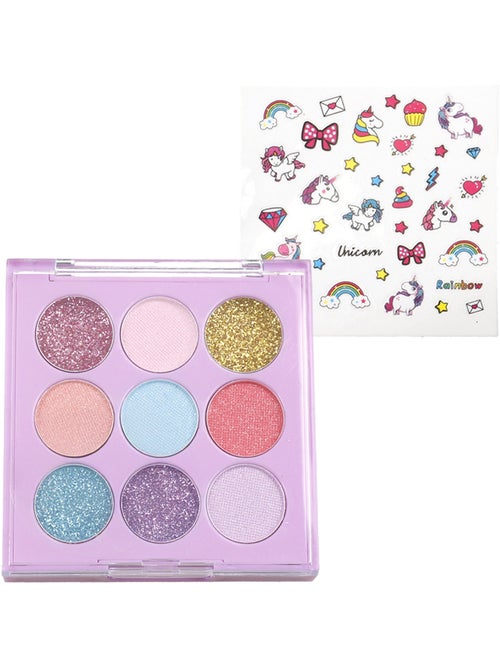 Conjunto de maquiagem com acessórios e nécessaire colorbaby - Kiabi