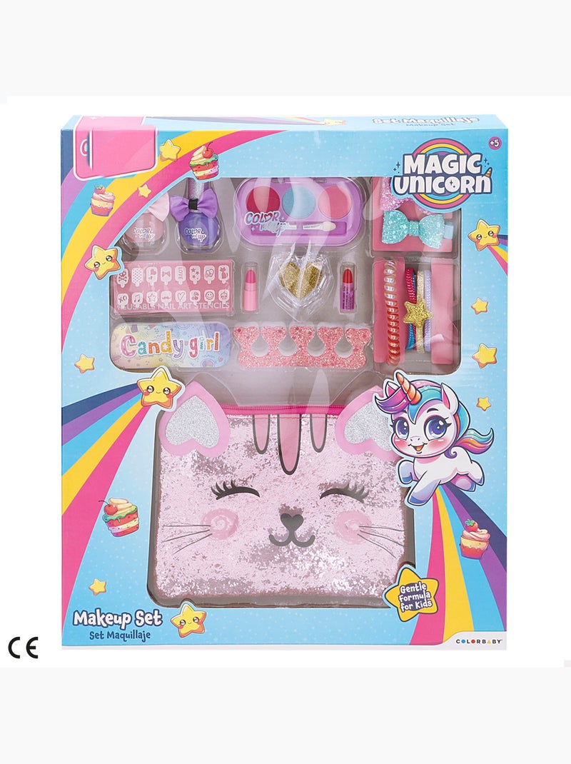 Conjunto de maquiagem com acessórios e nécessaire colorbaby N/D - Kiabi