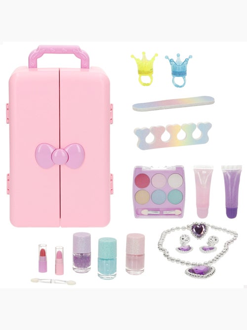 Conjunto de maquiagem infantil em maleta com acessórios colorbaby - Kiabi