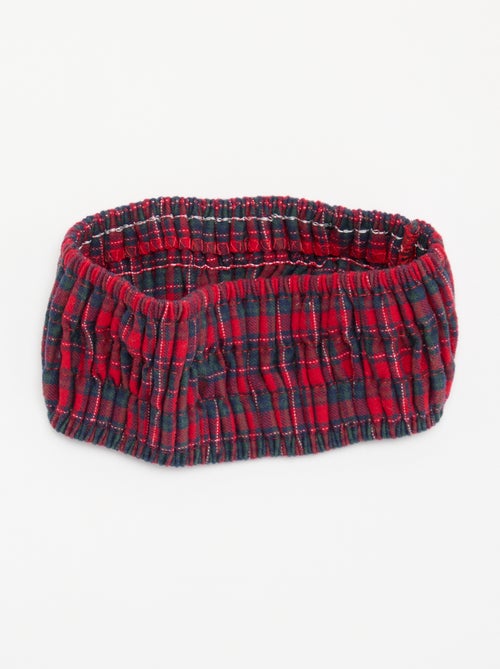 Conjunto de máscara de dormir + elástico de cabelo + fita para a cabeça - Kiabi Conjunto de máscara de dormir + elástico de cabelo + fita para a cabeça - Kiabi