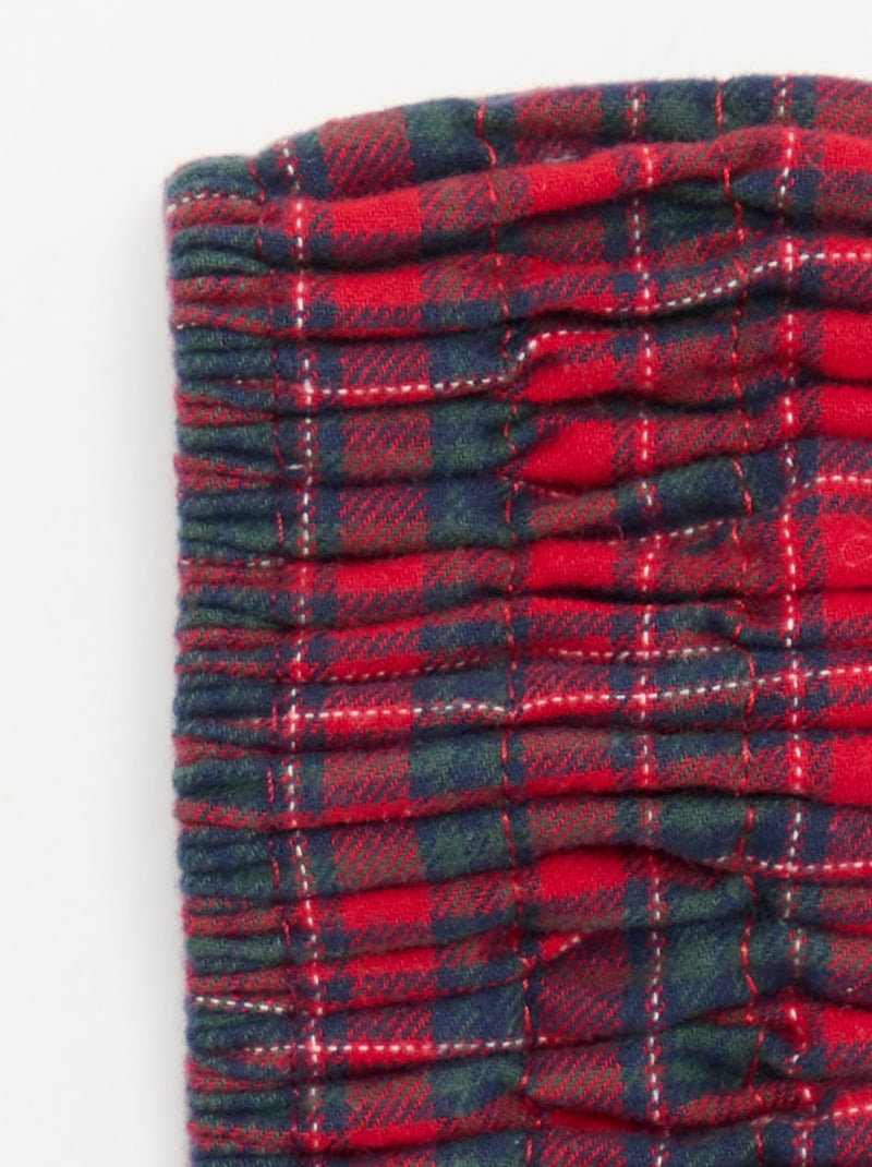 Conjunto de máscara de dormir + elástico de cabelo + fita para a cabeça Vermelho - Kiabi