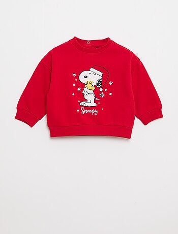 Conjunto de moletom sweat + calça 'Snoopy' - 2 peças