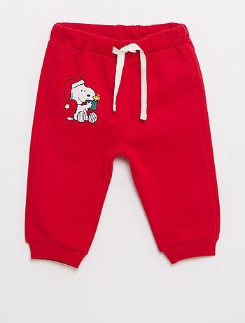 Conjunto de moletom sweat + calça 'Snoopy' - 2 peças