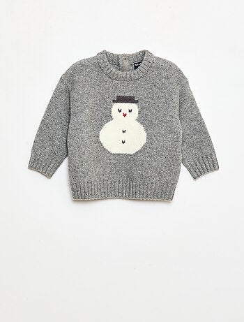 Conjunto de Natal Camisola + leggings em malha animada