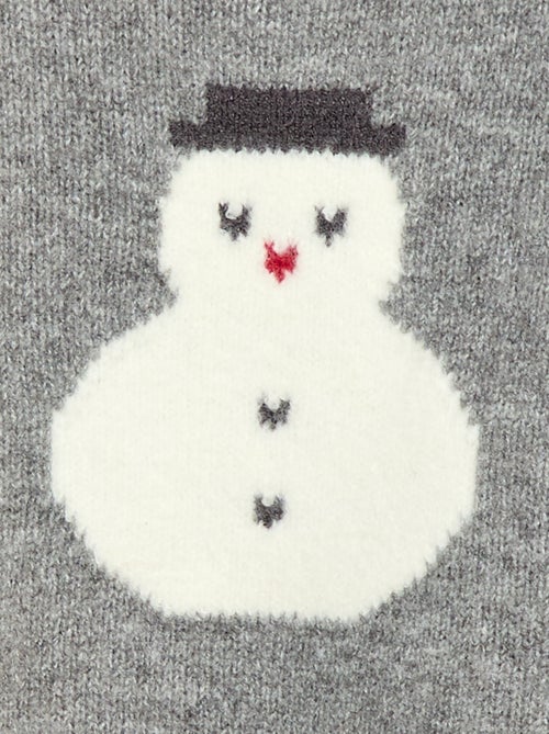 Conjunto de Natal Camisola + leggings em malha animada - Kiabi