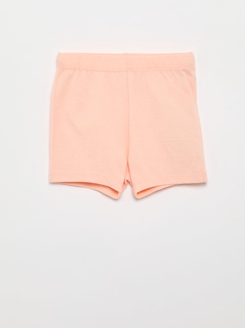 Conjunto de noite 'Disney' - body com folho + calções - Kiabi