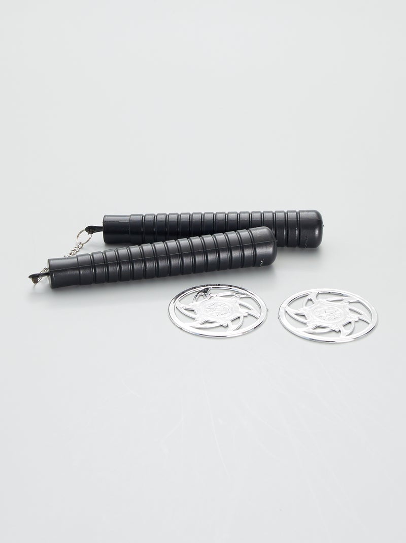 Conjunto de nunchaku Preto - Kiabi