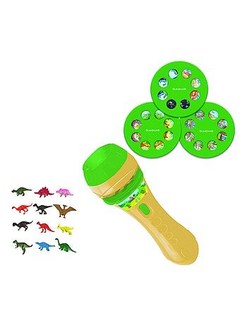Conjunto de oferta de lanterna com projetor de dinossauro