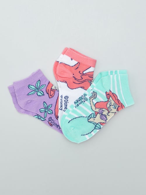 Conjunto de pares de meias 'Ariel' da 'Disney' - 3 pares - Kiabi