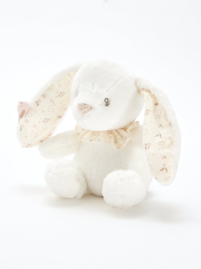 Conjunto de peluche coelho Branco - Kiabi