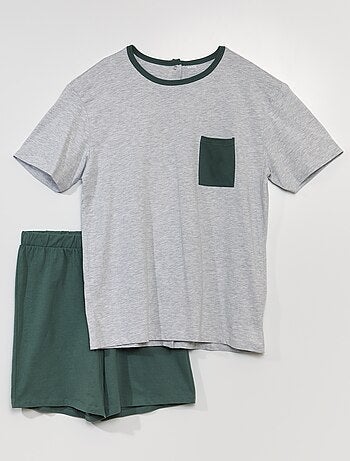 Conjunto de pijama - 2 peças - coleção fácil de vestir