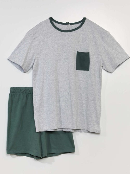 Conjunto de pijama - 2 peças - coleção fácil de vestir - Kiabi