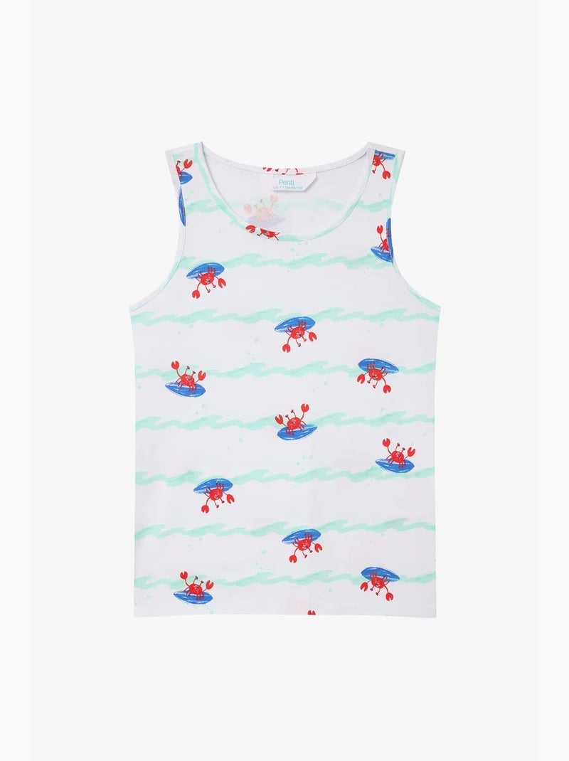 Conjunto de pijama 2 em 1 surf buddies penti Verde menta - Kiabi
