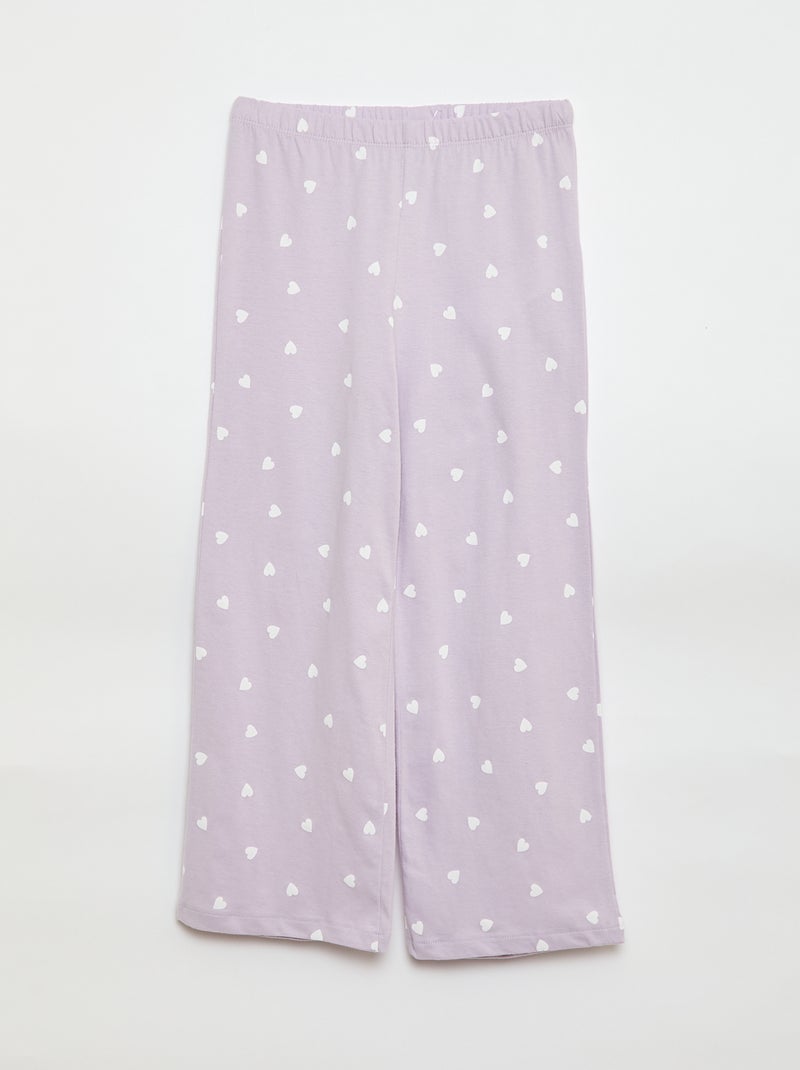 Conjunto de pijama 2 peças 'Angel' 'Disney' - 2 peças Violeta - Kiabi