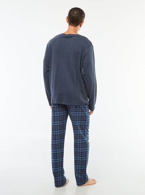 Conjunto de pijama 2 peças t-shirt + calças - 2 peças - Kiabi