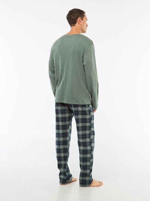 Conjunto de pijama 2 peças t-shirt + calças - 2 peças - Kiabi