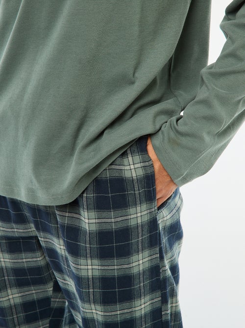 Conjunto de pijama 2 peças t-shirt + calças - 2 peças - Kiabi