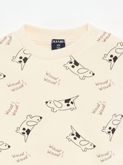 Conjunto de pijama all-over - Kiabi